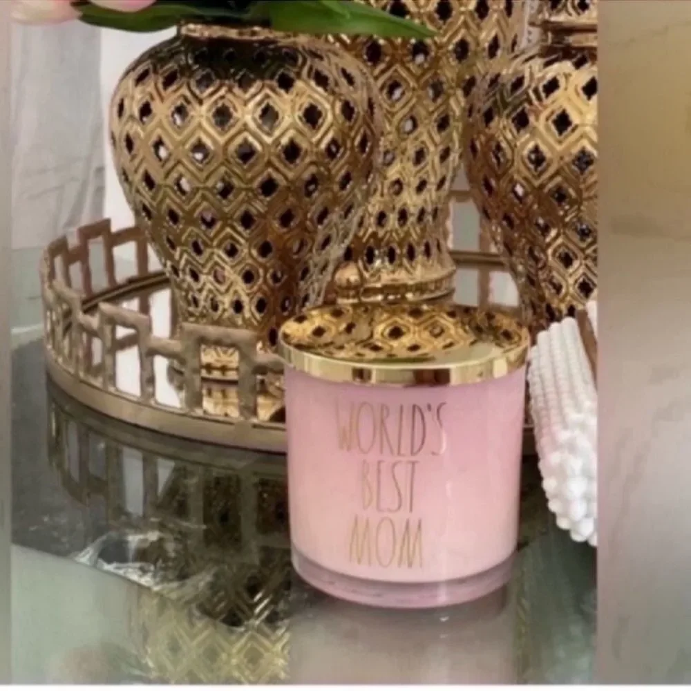World's best mom candle citrus summit Scented 24 OZ Perfect for Mother’s Day